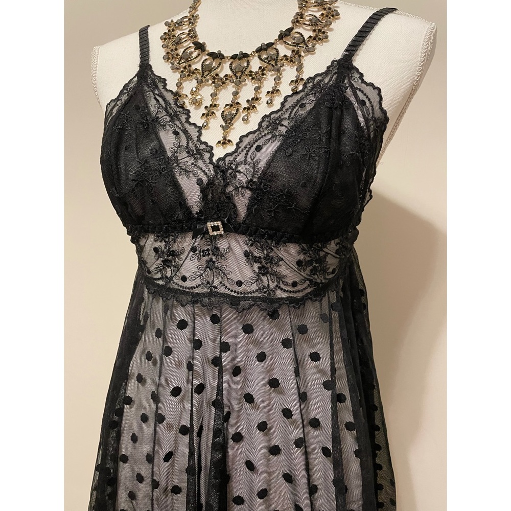 NWOT Seductivewear by Cinema Etoile| Black Nighty